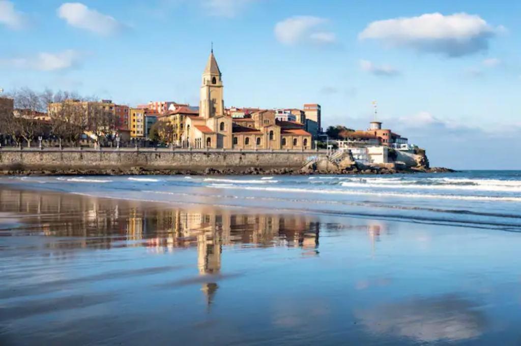 Corazon De Gijon, A 1 Min De Playa, Bares Y Puerto 아파트 외부 사진