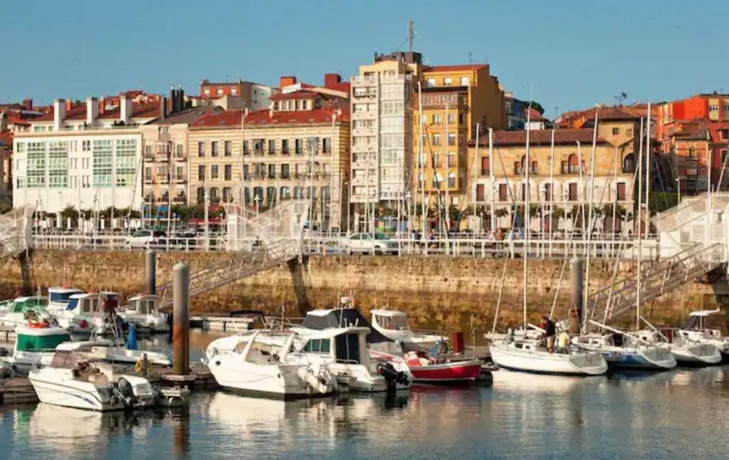 Corazon De Gijon, A 1 Min De Playa, Bares Y Puerto 아파트 외부 사진